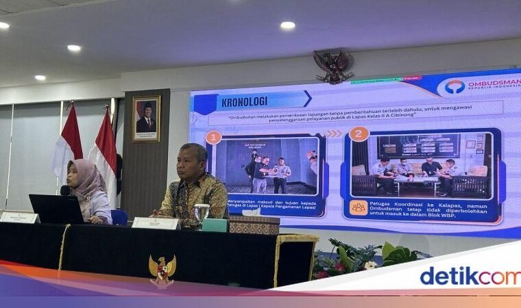 Ombudsman Temukan 'Klaster Mewah' di Lapas Cibinong