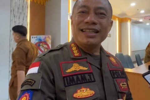 Penertiban 14 Ruli di Belakang BCA Jodoh Batam Dimulai