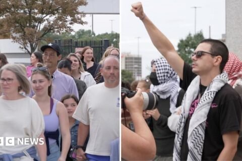 Penggemar dan Aktivis Pro-Palestina Hadiri Konser Ed Sheeran