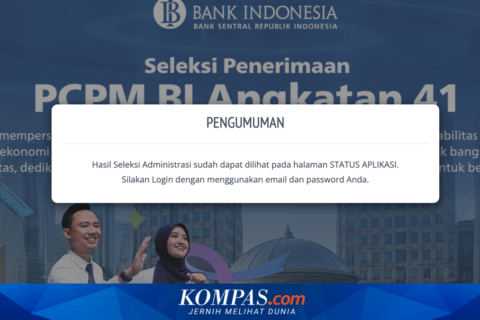 Pengumuman Hasil Seleksi PCPM BI 2026 untuk Peserta BI 41