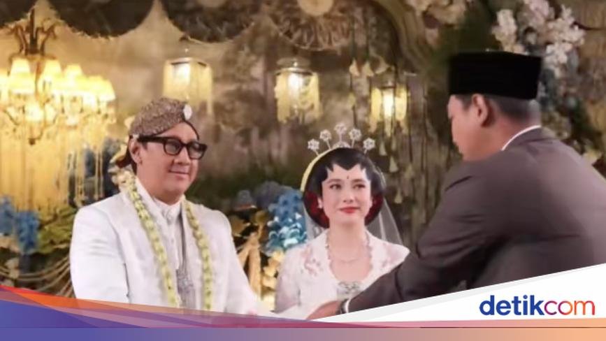 Pernikahan Andre Taulany dan Amanda Rigby Berlangsung Intim