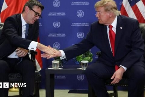 Pertemuan Perdana Burnham dan Trump di New York