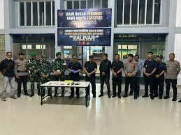 Polres Banggai Gelar Razia dan Tes Urine di Lapas Luwuk
