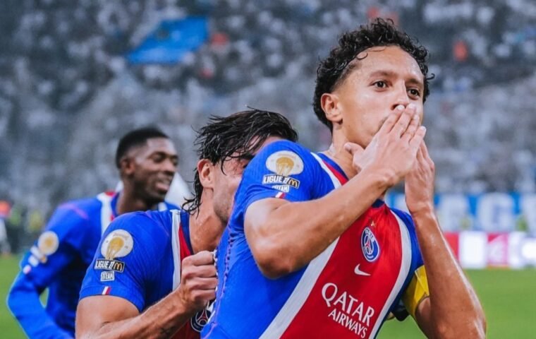 PSG Menang Dramatis 2-1 atas Marseille di Liga Prancis
