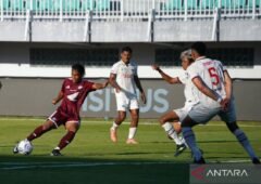 PSM Makassar dan Persita Tangerang Akhiri Pertandingan 2-2