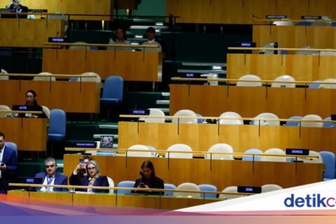 Puluhan Negara Walk Out Saat Netanyahu Berpidato di PBB