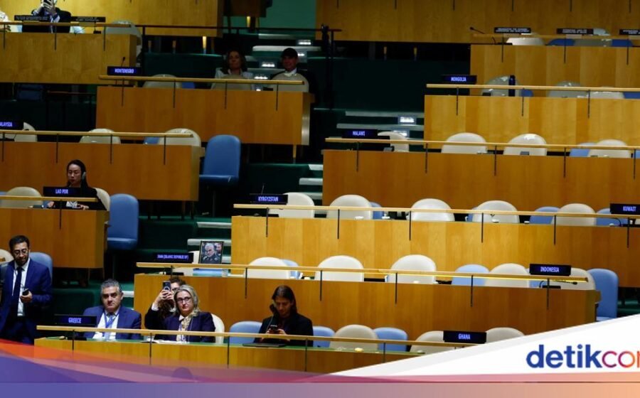 Puluhan Negara Walk Out Saat Netanyahu Berpidato di PBB