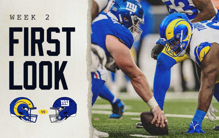 Rams Siap Sambut Giants di Monday Night Football Pekan 2