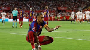 Raphinha Bawa Barcelona Menang Atas Sevilla di Pizjuán
