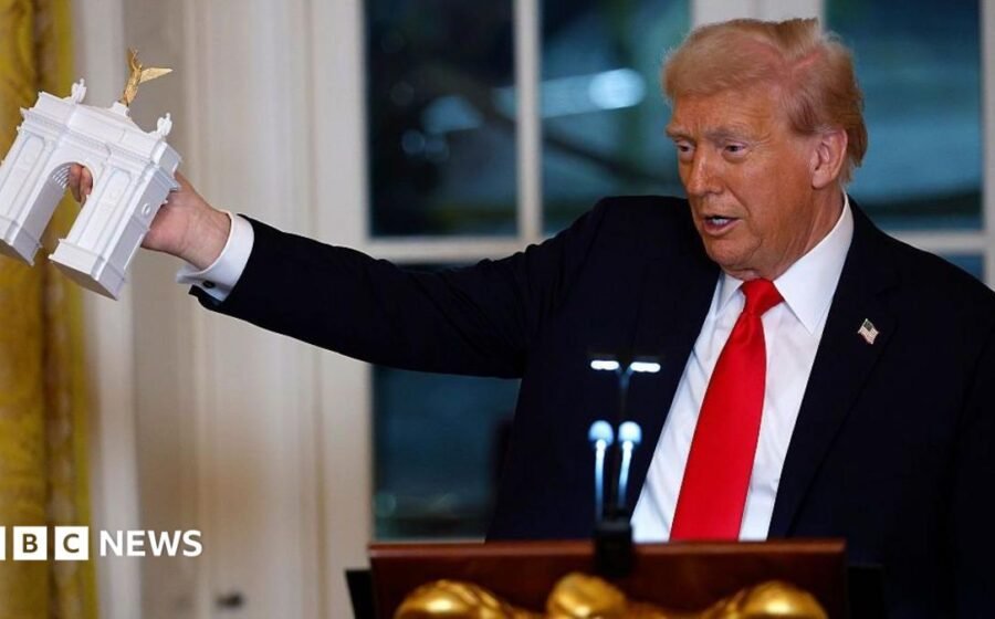 Rencana Pembangunan Arsitektur Besar Trump Terus Berjalan