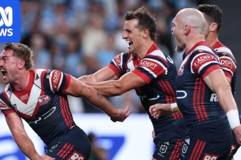 Roosters Melaju ke Prafinal NRL Setelah Kalahkan Sharks 46-10