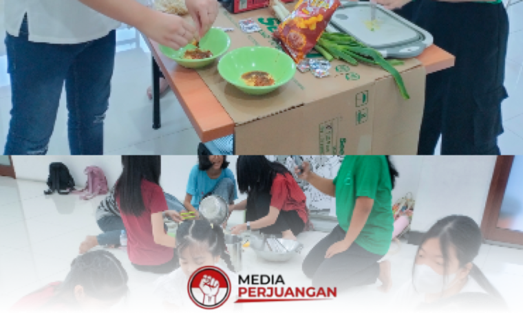 Sekolah Minggu BDC Surabaya Gelar Kegiatan Mindful Cooking