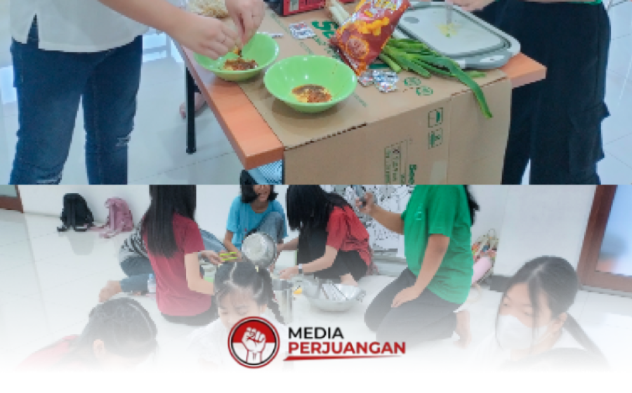 Sekolah Minggu BDC Surabaya Gelar Kegiatan Mindful Cooking