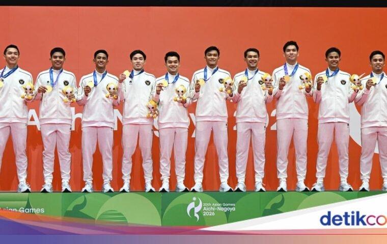 Tim Bulutangkis Putra Indonesia Raih Emas Asian Games 2026
