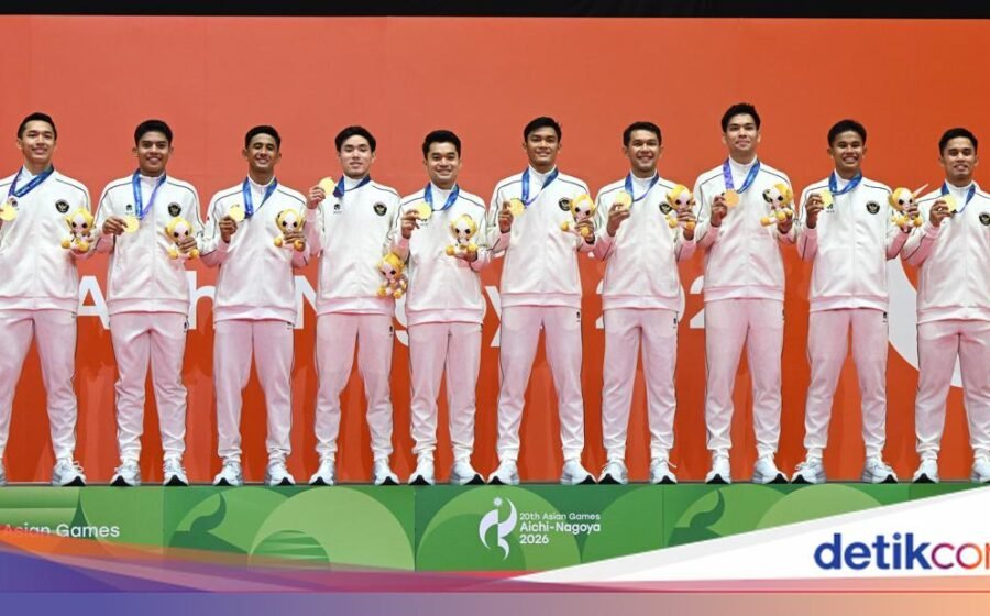 Tim Bulutangkis Putra Indonesia Raih Emas Asian Games 2026