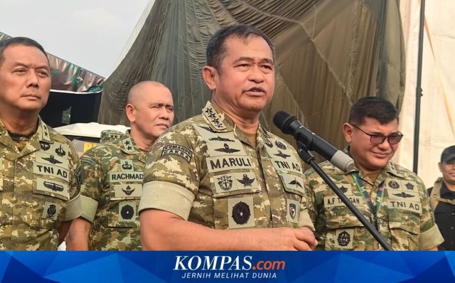 TNI Tambah Lima Kodam Baru pada HUT Ke-81 TNI