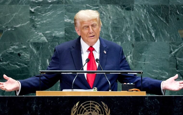 Trump Tunjukkan Kekuatan AS di PBB Dengan Peringatan Global